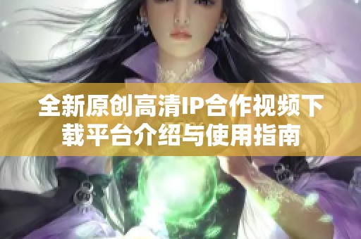 全新原创高清IP合作视频下载平台介绍与使用指南