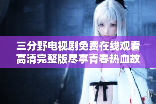 三分野电视剧免费在线观看高清完整版尽享青春热血故事