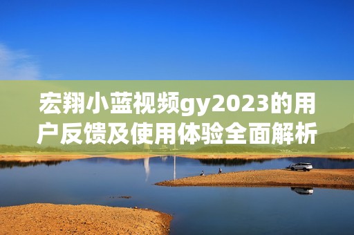 宏翔小蓝视频gy2023的用户反馈及使用体验全面解析