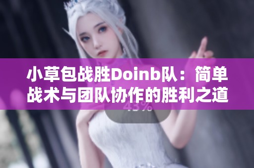 小草包战胜Doinb队：简单战术与团队协作的胜利之道