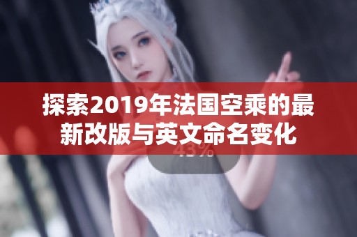 探索2019年法国空乘的最新改版与英文命名变化