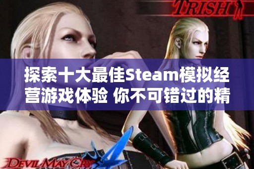 探索十大最佳Steam模拟经营游戏体验 你不可错过的精彩之选