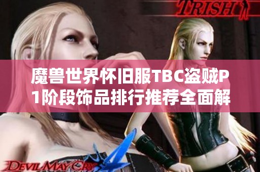 魔兽世界怀旧服TBC盗贼P1阶段饰品排行推荐全面解析与实用攻略