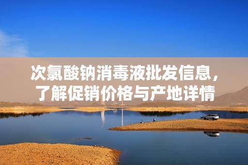 次氯酸钠消毒液批发信息，了解促销价格与产地详情