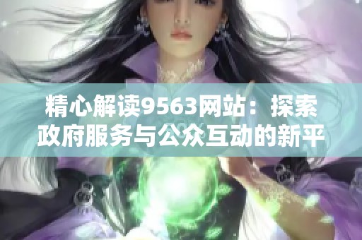 精心解读9563网站：探索政府服务与公众互动的新平台