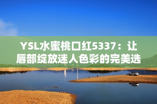 YSL水蜜桃口红5337：让唇部绽放迷人色彩的完美选择