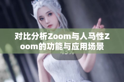 对比分析Zoom与人马性Zoom的功能与应用场景