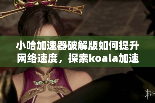 小哈加速器破解版如何提升网络速度，探索koala加速器的优势与使用技巧