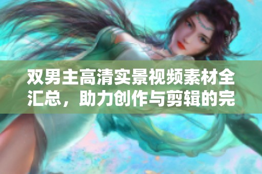 双男主高清实景视频素材全汇总，助力创作与剪辑的完美选择